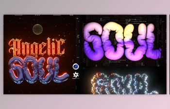 Download Chromatic Balloon 3D <span class='badge badge-warning'>Type</span> in Cinema4D