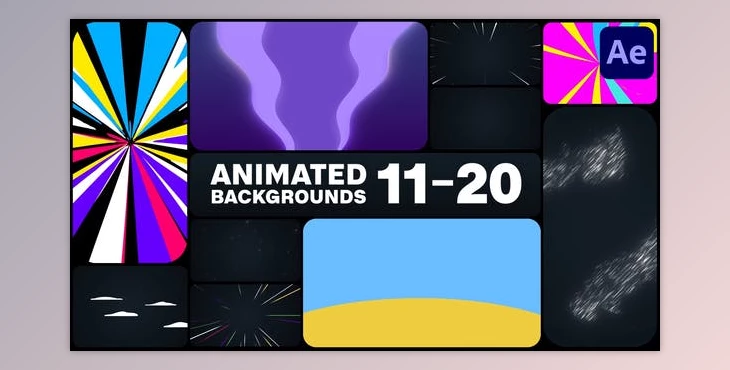 Download Animated Backgrounds for After Effects (Videohive 48836102) - AE Project