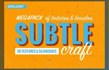 Download Subtlecraft – Megapack Of Textures & Brushes for Photoshop & Illustrator [Re-Up]