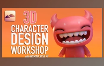 Download 3D <span class='badge badge-warning'>Character</span> Design Workshop with Nomad Sculpt