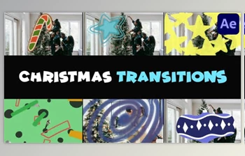 Download Christmas Cartoon Transitions | <span class='badge badge-warning'>After</span> <span class='badge badge-warning'>Effects</span> (Videohive 49142575) - AE Project