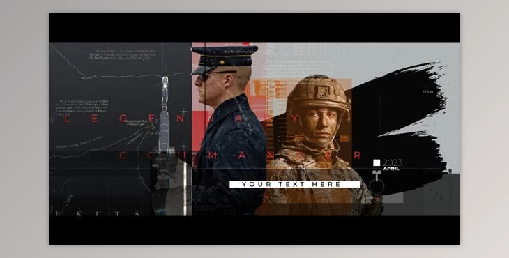 Download The War History Glitch Slideshow (Videohive 49042322) - AE Project