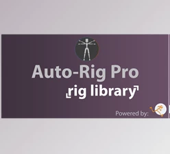 Download BlenderMarket – Auto-Rig Pro: Rig Library