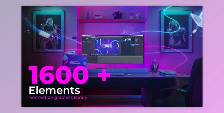 Download Nonmotion Graphics Library | Extension for After Effects (Videohive 47668722) - AE Project