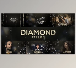 Download Diamond Titles (Videohive 25543458) - AE Project