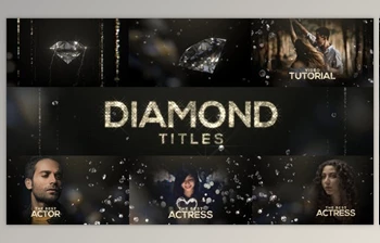 Download Diamond Titles (Videohive <span class='badge badge-warning'>25543458</span>) - AE Project