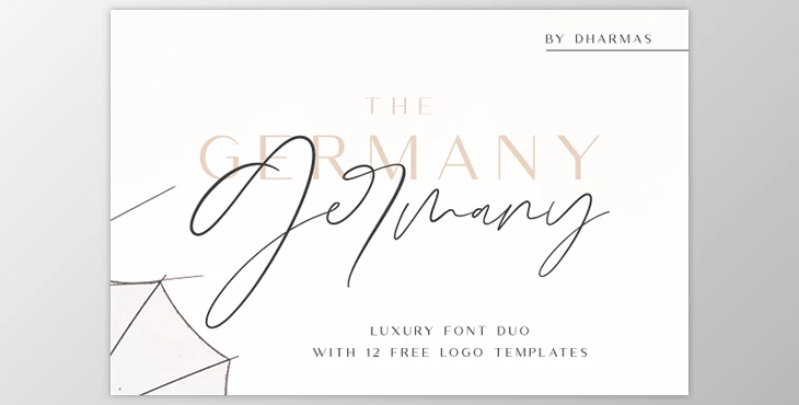 Download Germany - Luxury Font Duo
