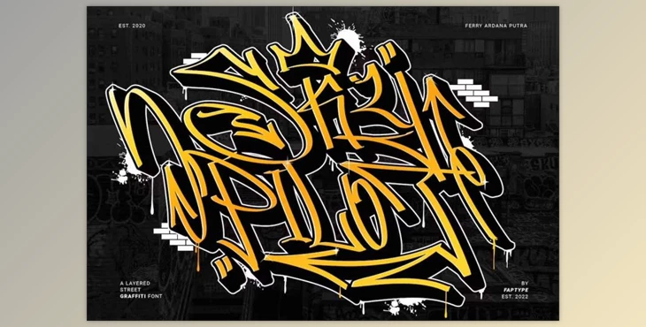 Download Skypilot Graffiti Font