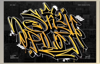 Download Skypilot Graffiti <span class='badge badge-warning'>Font</span>