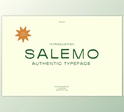 Download Salemo Typeface