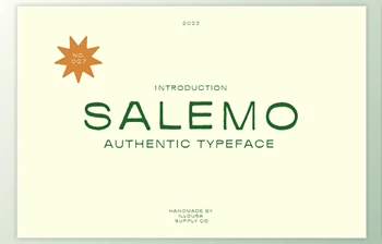 Download Salemo <span class='badge badge-warning'>Typeface</span>