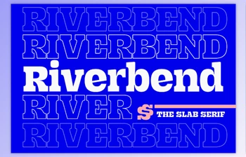 Download Riverbend Slab <span class='badge badge-warning'>Serif</span> <span class='badge badge-warning'>Font</span>