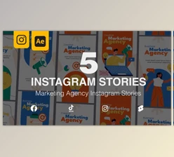 Download Marketing Agency Instagram Stories (Videohive 47252916) - AE Project
