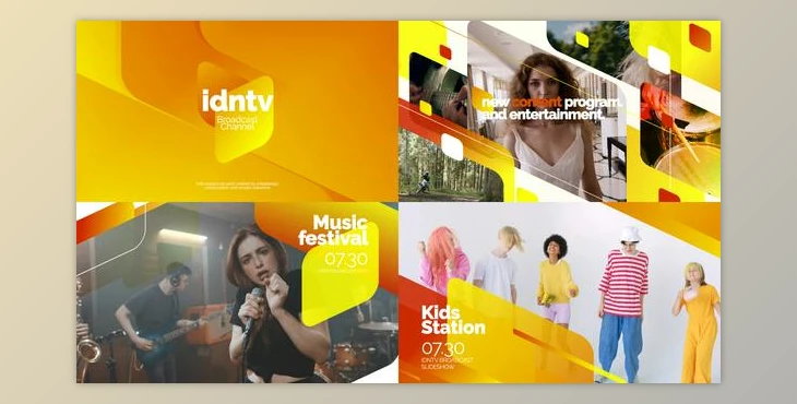 Download Modern Broadcast Slideshow (Videohive 46078248) - AE Project