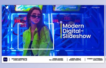 Download Modern Digital Slideshow | Digital <span class='badge badge-warning'>Presentation</span> (<span class='badge badge-warning'>Videohive</span> 43394967) - AE <span class='badge badge-warning'>Project</span>
