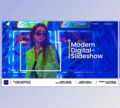 Download Modern Digital Slideshow | Digital Presentation (Videohive 43394967) - AE Project