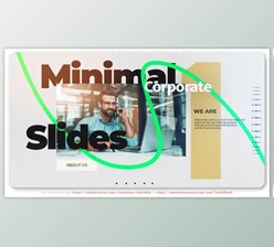 Download Clean Minimal Corporate Slides (Videohive 49278828) - AE Project