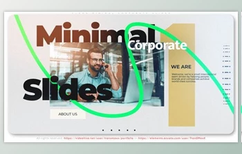 Download <span class='badge badge-warning'>Clean</span> Minimal Corporate Slides (Videohive 49278828) - AE Project