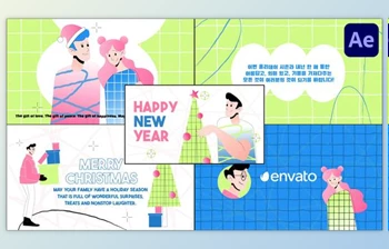 Download Christmas Typography Slides for <span class='badge badge-warning'>After</span> <span class='badge badge-warning'>Effects</span> (Videohive 49224345) - AE Project