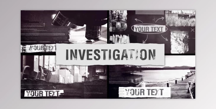 Download Investigation Documentary Project (Videohive 19857847) - AE Project