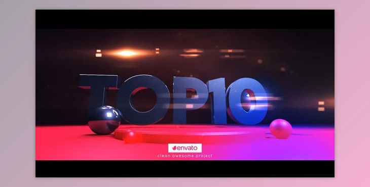 Download 3D Top10 (Videohive 49224593) - AE Project