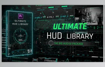 Download Ultimate HUD <span class='badge badge-warning'>Library</span> For Premiere Pro (Videohive 40435992)