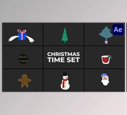 Download Christmas Time Set for After Effects (Videohive 49263906) - AE Project