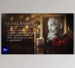 Download Funeral Death Biography | Memorial Card Opener (Videohive 48875365)