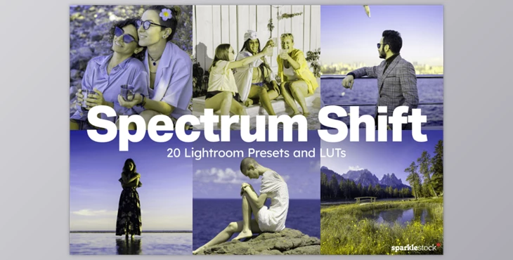 Download 20 Spectrum Shift Lightroom Presets and LUTs