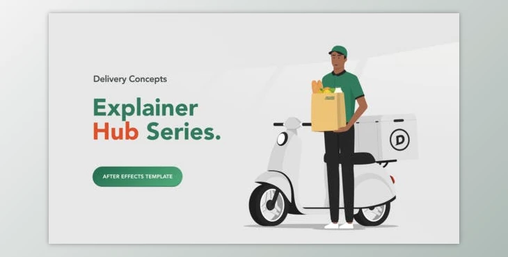 Download Explainer Hub – Delivery Concepts (Videohive 37262660) - AE Project