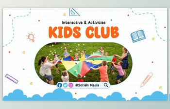 Download <span class='badge badge-warning'>Kids</span> Club Slide Promo (Videohive 49225458) - AE Project