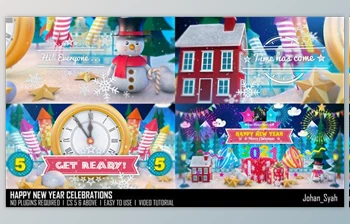Download Happy <span class='badge badge-warning'>New</span> <span class='badge badge-warning'>Year</span> Celebrations (<span class='badge badge-warning'>Videohive</span> 29703735) - AE <span class='badge badge-warning'>Project</span>