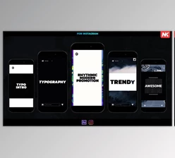 Download Instagram Reels Typography Promo (Videohive 47223841) - AE Project