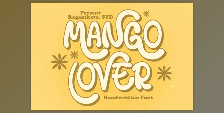 Download Mango Lover - Playful Handwritten Font