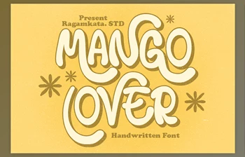 Download Mango Lover - Playful Handwritten <span class='badge badge-warning'>Font</span>