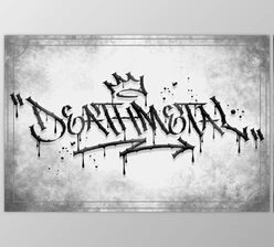 Download Deathmetal Graffiti Metal Font Vol.1