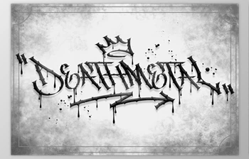 Download Deathmetal Graffiti Metal <span class='badge badge-warning'>Font</span> Vol.1