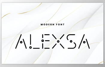 Download Alexsa - Futuristic Technology <span class='badge badge-warning'>Display</span> <span class='badge badge-warning'>Font</span>