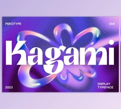 Download Kagami Display Font