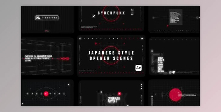 Download Japanese Style Opener (Videohive 47471967) - AE Project