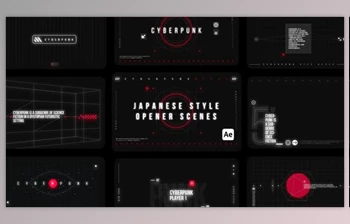 Download Japanese <span class='badge badge-warning'>Style</span> Opener (Videohive 47471967) - AE Project