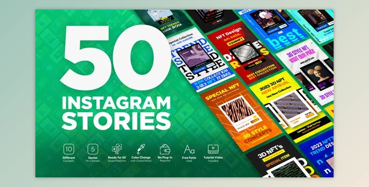 Download NFT Blockchain Instagram Stories (Videohive 47137689) - AE Project