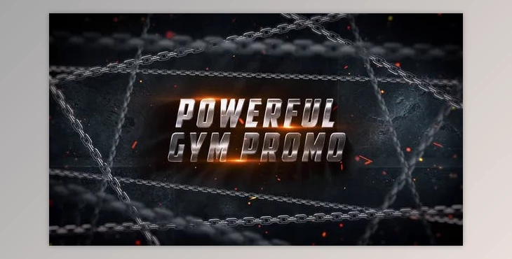 Download Powerful Gym Promo (Videohive 46563356) - AE Project