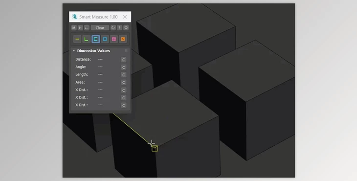 Download Smart Measure 1.26 upto 3dsMax 2025