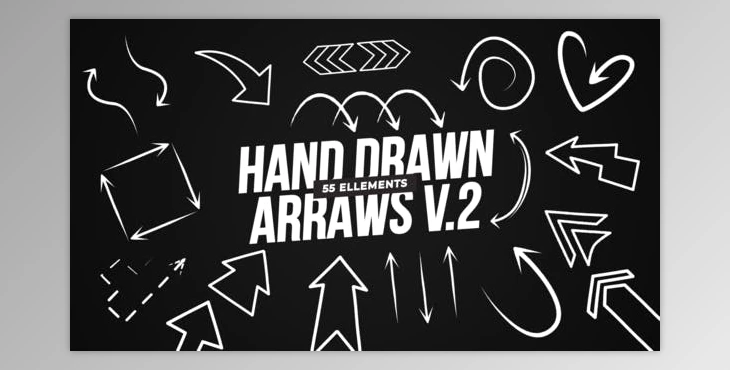 Download Hand Drawn Arrows v.2 (Videohive 49437433) - AE Project