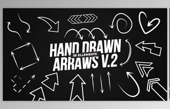 Download Hand Drawn <span class='badge badge-warning'>Arrows</span> v.2 (Videohive 49437433) - AE Project