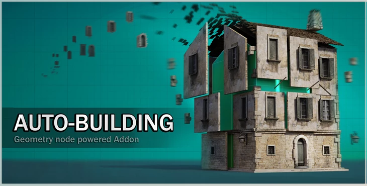 Blender - Download Auto-Building v1.2.7 + Assets