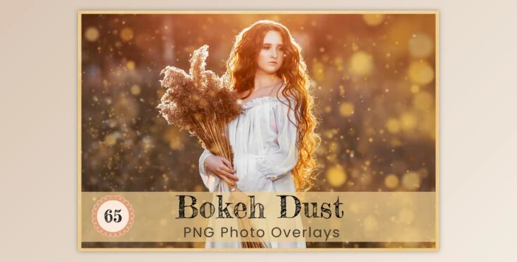 Download Bokeh Dust Photoshop Overlay Digital Art