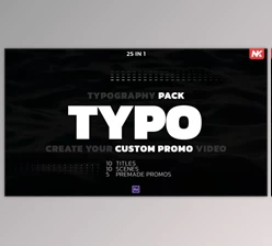 Download Typography Pack (Videohive 49306676) - AE Project