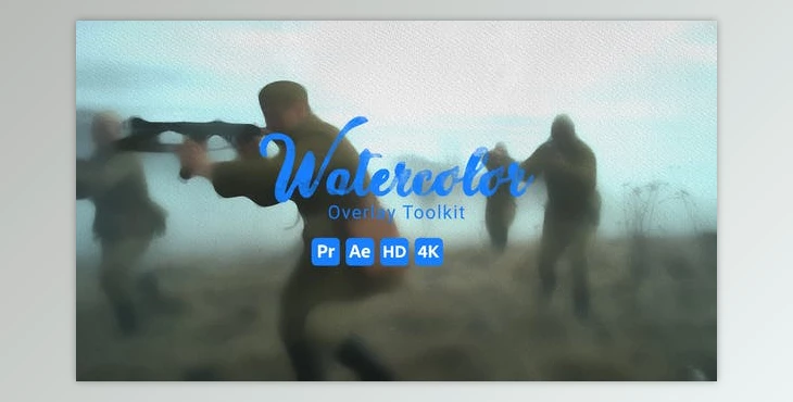 Download Watercolor Overlay Toolkit (Videohive 49351400) - AE Project